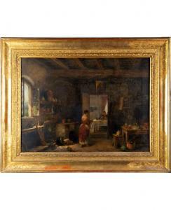 CANELLA Carlo 1800-1879,La cucina del curato,Eurantico IT 2023-05-02