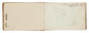 CANELLA Giuseppe I 1788-1847,A sketchbook containing studies of buildings and s,Sotheby's 2024-02-02