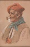 CANELLA Giuseppe II 1837-1913,PESCATORE,1837,Babuino IT 2017-04-10