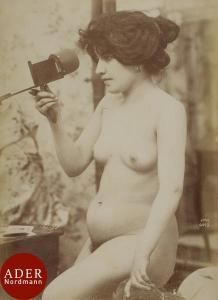 CANELLAS JOSEP MARIA 1856-1902,Nus féminins,1890,Ader FR 2018-06-21