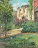 CANET Pep 1900-1900,Jardín.
 Oleo sobre lienzo. 41 x 33 cms,Brok ES 2008-02-05