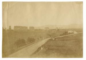 CANEVA Giacomo,Roma. Via Appia con le rovine dell'Acquedotto Clau,1850-1853,Gonnelli 2022-12-01