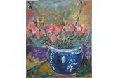 CANIZARES VALLE Luis,Still life of blossom in a jardin,1981,Bellmans Fine Art Auctioneers 2015-03-18