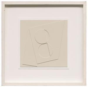 CANNEY Michael 1923-1999,Circle & Square - Variation 19,1980,Christie's GB 2019-04-09