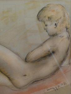 CANNIZZO PHILLIP,RECLINING NUDE,1986,Leonard Joel AU 2014-12-18