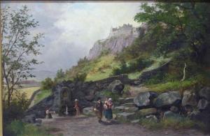 Canone C 1780-1880,steinige Landschaft mit Bäumen und zahlreichen,Georg Rehm DE 2018-07-12