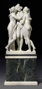 CANOVA Antonio 1757-1822,The Three Graces,1880,Christie's GB 2018-05-24