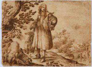 CANTAGALLINA Remigio,Hunter with his catch of ducks in a landscape,Galerie Koller 2024-03-22