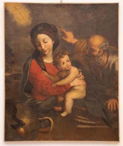CANTARINI IL PESARESE Simone 1612-1648,Sacra famiglia,Gliubich Casa d'Aste IT 2023-12-19