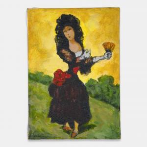 CANTATORE Domenico 1906-1998,Figura femminile - da Goya,1970,Mediartrade Casa D'aste IT 2024-03-27