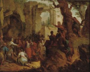 CANTELBEECK Henri 1690-1720,The Raising of Lazarus,Christie's GB 2009-10-13