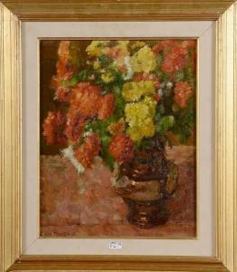 CANTINEAU Louis 1864,Vase de fleurs,VanDerKindere BE 2013-09-10