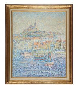 Canu Yvonne 1921-2008,View of Marseille,Christie's GB 2012-06-19