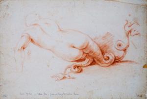 CANUTI Domenico Maria 1625-1684,Une néréide vue de dos,Pierre Bergé & Associés FR 2022-05-20