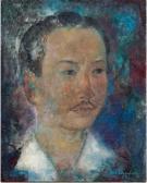 CAODAM VU 1908-2000,Portrait de Monsieur Nguyễn Hữu Hợp,1970,Aguttes FR 2024-03-07