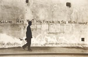 CAPA Robert 1913-1954,Naples, Italy (Anti-fascist slogans on city walls),1944,Skinner US 2024-01-31