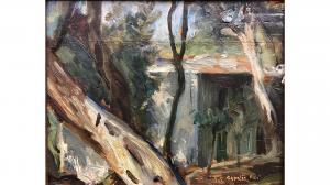 CAPALDO Rubens 1908-1998,Paesaggio,Errico casa d'aste IT 2018-11-24