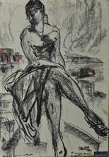 CAPALDO Rubens 1908-1998,Ritratto femminile,1969,Vincent Casa d'Aste IT 2019-02-14
