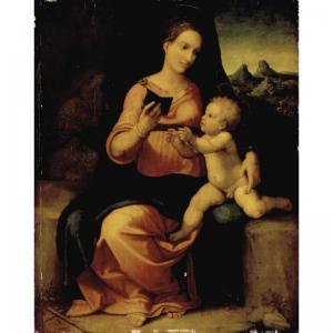 CAPASSINI Nannoccio 1500-1500,MADONNA AND CHILD,1528,Sotheby's GB 2002-01-24