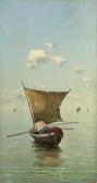 Capessiero Vittorio 1836-1891,Neapolitan Bay,Agra-Art PL 2016-10-16