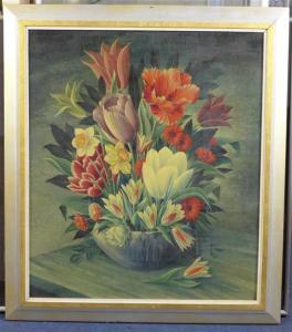 CAPEY Reco 1895-1961,Still life of flowers in a bowl,1961,Gorringes GB 2013-03-27