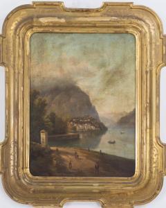CAPIAGHI FRANCESCO 1832-1898,Lago di Como,Casa d'Aste Santa Giulia IT 2018-11-17