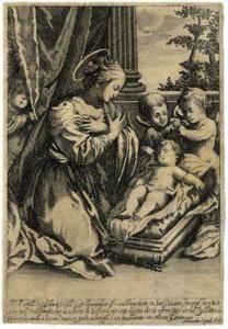 CAPITELLI Bernardino,La Vergine in adorazione del Bambin Gesù dormiente,1926/29,Gonnelli 2018-07-02