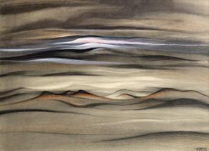 CAPLES Robert Cole 1908-1979,Windy Dunes,Clars Auction Gallery US 2017-07-16
