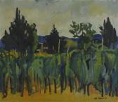 CAPPELLINI Alfiero 1905-1969,Paesaggio,1953,Galleria Pananti Casa d'Aste IT 2013-11-02