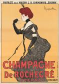 CAPPIELLO Leonetto 1875-1942,CHAMPAGNE DE ROCHEGRÉ,1902,Swann Galleries US 2022-08-04