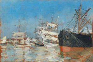 CAPPIELLO Leonetto 1875-1942,Port of Livorno,Bonhams GB 2018-03-14