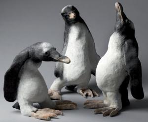 CAPRI 1957,Triplette de pingouins Papou: Jean-Firmin,EVE FR 2011-11-21