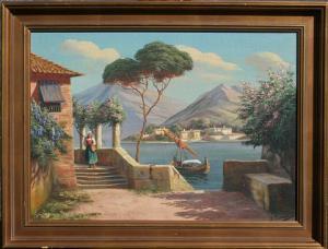 CAPRINO G,Bay of Naples scene,Burchard US 2009-02-22