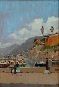 Caprino Marsilio 1923-1986,PORTICCIOLO CAMOGLI,1976,Trend Auction IT 2024-01-31