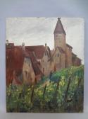 CAPRON Georges,Paysage d'Alsace : Les Vignes,Art Richelieu FR 2016-02-05