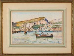 CAPUANO Michele 1800-1800,Italian Fishermen,19th,Neal Auction Company US 2021-03-04