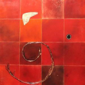 Caputi Nicholas L,Abstract in Red,2006,Clars Auction Gallery US 2010-10-09