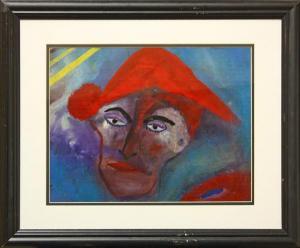 Caputi Nicholas L,Person in Red Hat,20th Century,Clars Auction Gallery US 2010-10-09