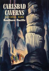 CAR R WILLARD,CARLSBAD CAVERNS / SOUTHERN PACIFIC,1940,Swann Galleries US 2016-02-11