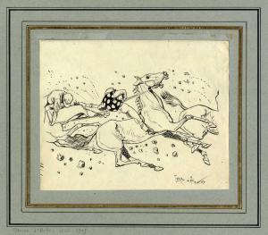 CARAN D ACHE Emmanuel Poire 1858-1909,Le cheval se modéré,1993,Gonnelli IT 2023-07-07