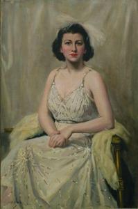 CARBEE Scott Clifton 1860-1946,Portrait of a Woman in White,1938,Skinner US 2006-09-15