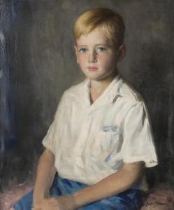 CARBEE Scott Clifton 1860-1946,PORTRAIT OF A YOUNG BOY,Grogan & Co. US 2014-02-23