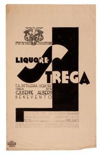 CARBONI Erberto 1899-1984,Liquore Strega,Art - Rite IT 2023-11-30