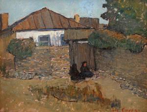 Cardas Geo 1881-1947,Turkish Women in front of the Gate,Artmark RO 2024-01-31