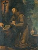 CARDI Ludovico 1559-1613,San Francesco d'Assisi in preghiera,Christie's GB 2007-05-22
