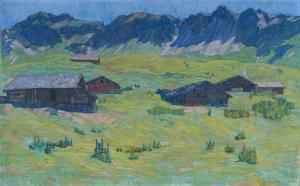 CARDINAUX Emil 1877-1936,Mägisalp,1905,Beurret Bailly Widmer Auctions CH 2024-03-13
