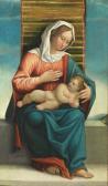 CARDISCO Marco 1486-1546,MADONNA CON IL BAMBINO IN TRONO,Pandolfini IT 2017-11-14