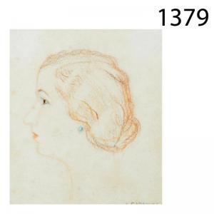 CARDONER A 1900-1900,Cabeza femenina,Lamas Bolaño ES 2015-07-22