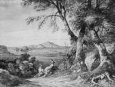 CARELLI G 1800-1900,"Blick auf den Golf von Neapel". Aquarell. Sign. M,Neumeister DE 2006-06-29