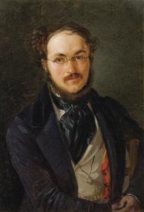 CARELLI Raffaele 1795-1864,PORTRAIT D'HOMME,1838,Sotheby's GB 2016-05-04